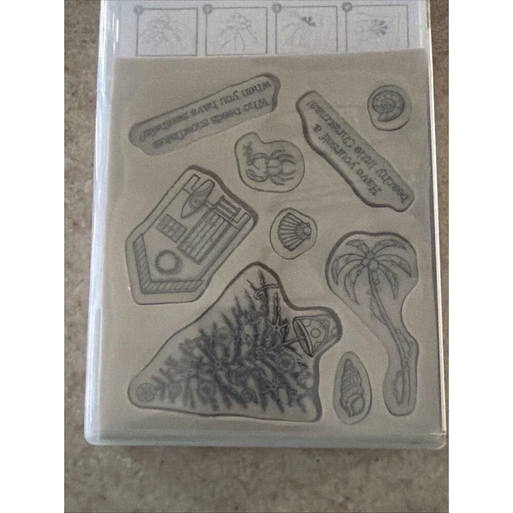 Stampin' Up! BEACHY LITTLE CHRISTMAS Stamp Set use all year!
